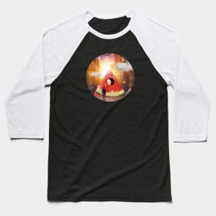 Gigantic Watermelon Slice Baseball T-Shirt